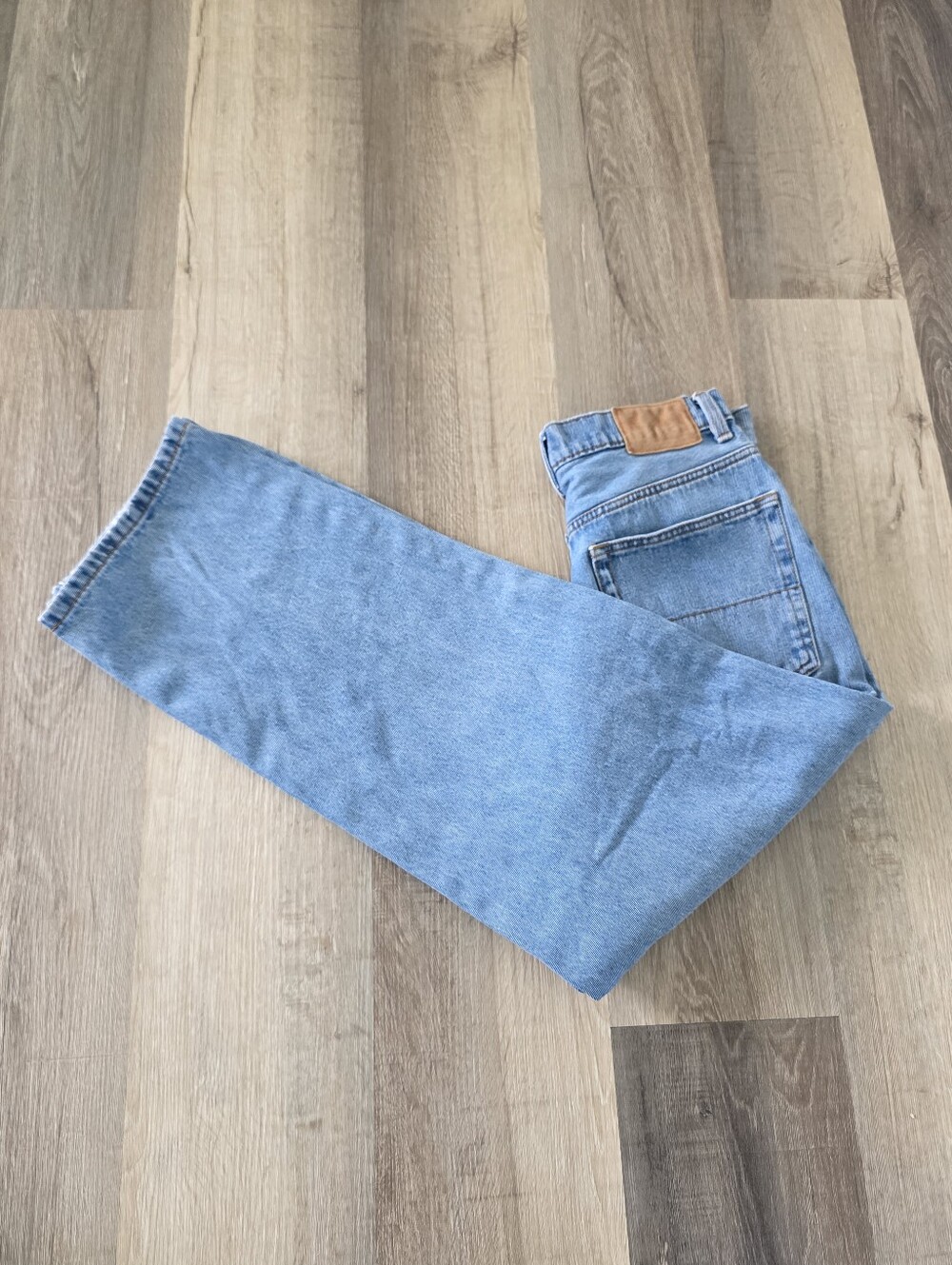 Vans Men's Blue Baggy Fit Denim Jeans Size 28/28
